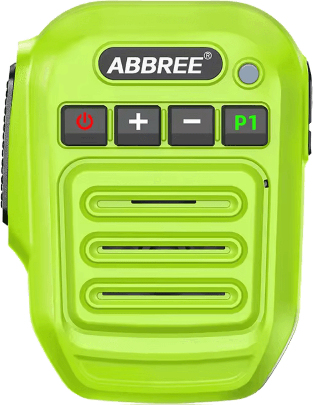 Abbree Bluetooth speaker mic (green)
